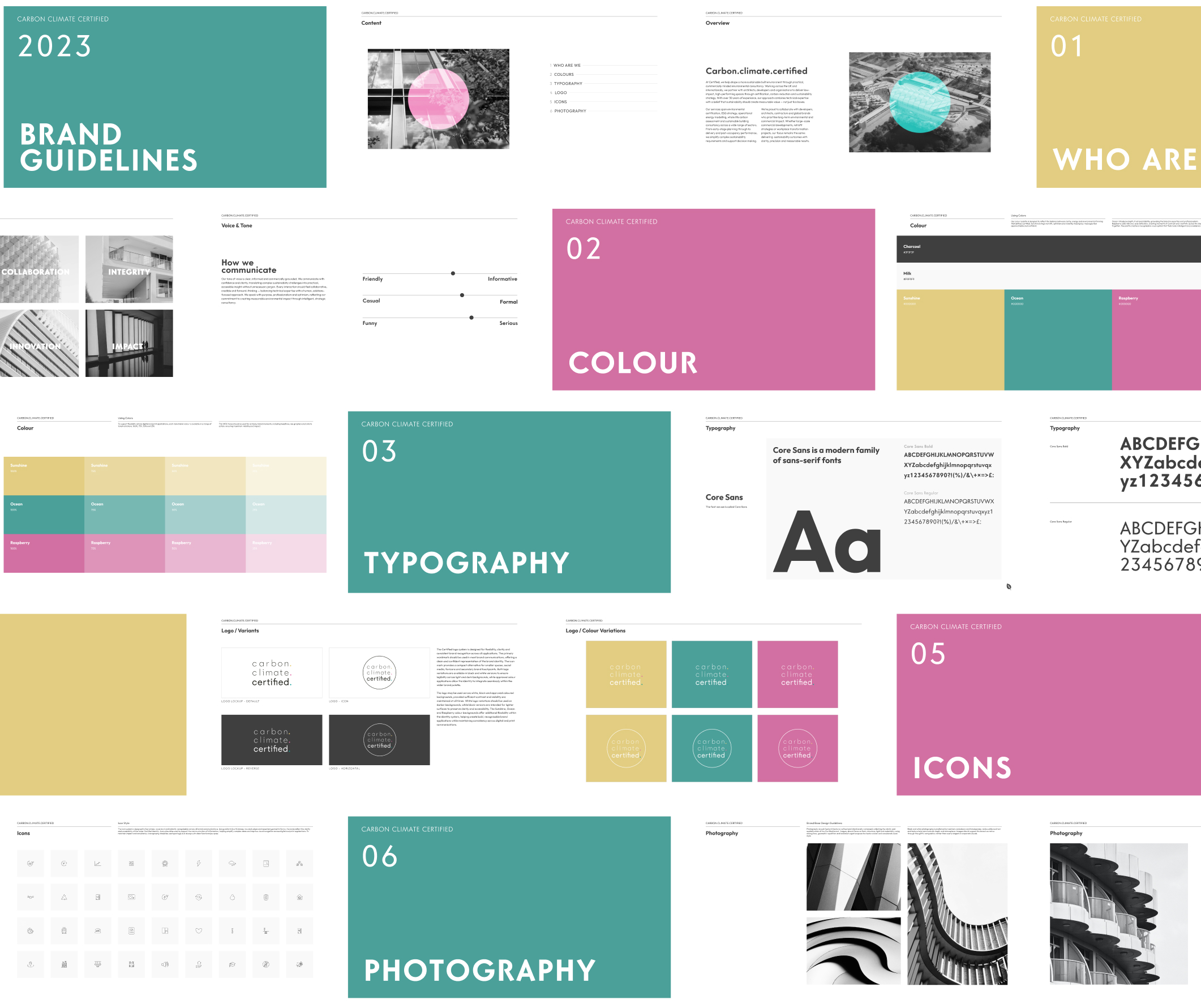 Carbon Climate Certified brand guidelines